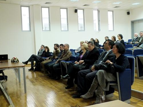 The NI Stobi model for site management presented at a conference in Montenegro