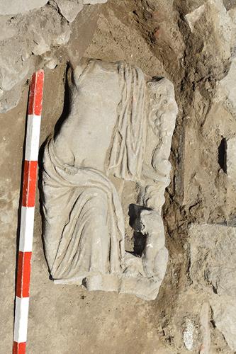 A Sculpture of the God Dionysus Discovered at Stobi