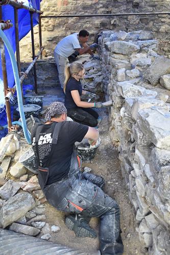 Conservation of the Theodosian Palace in 2024